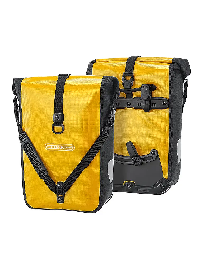Set di borse da bici Sport-Roller Classic QL2 1 2 x 12,5 l giallo
