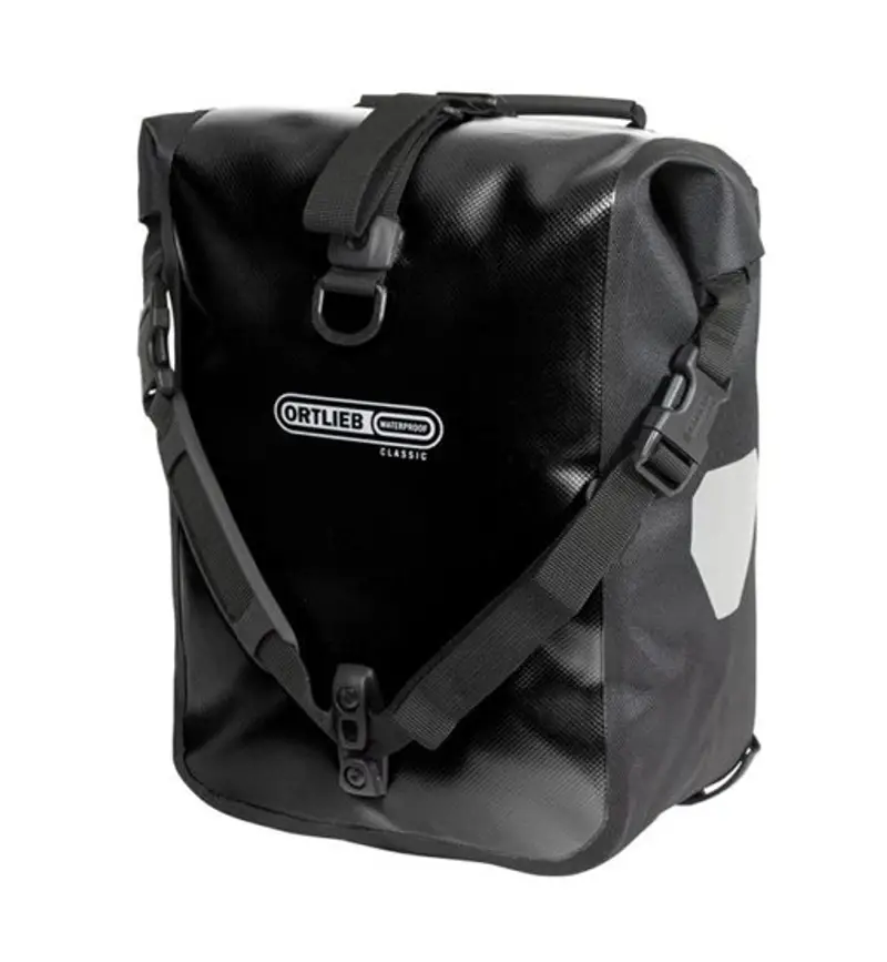 Sport Roller Classic - borsa bici lowrider (1 paio) Black