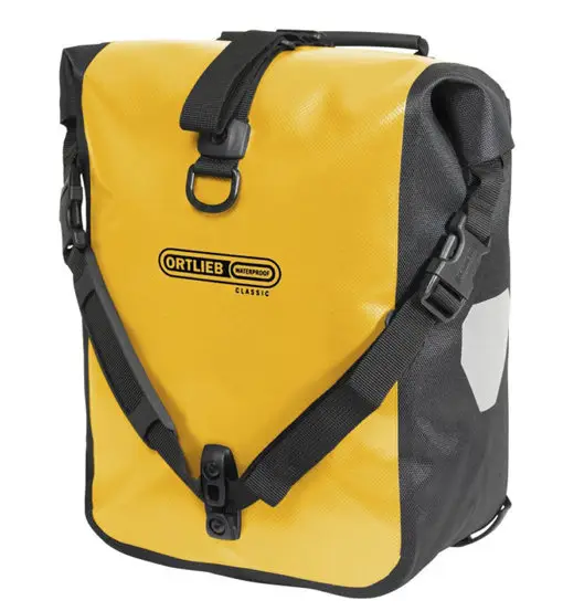 Sport Roller Classic - borsa bici lowrider (1 paio) Yellow