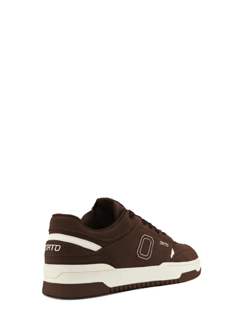 Sneakers eclipse in suede marrone miniatura 2