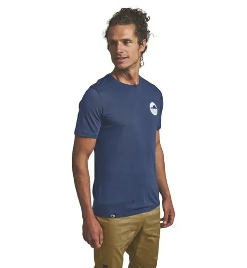 120 Cool Tec Choose Mtn Ts - T-shirt - uomo Blue
