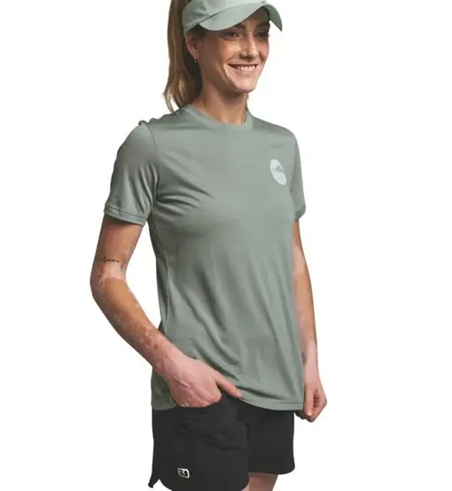 120 Cool Tec Choose Mtn Ts W - T-shirt - donna Green