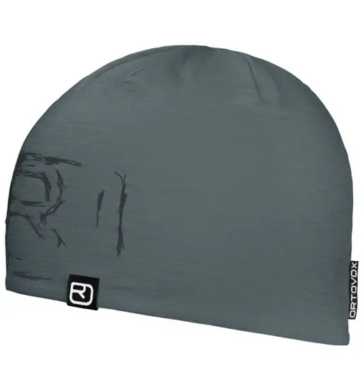 120 Tec Logo - berretto Grey
