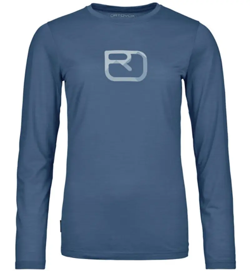 150 Cool Mtn Silhouette Ls W - maglia maniche lunghe - donna Blue