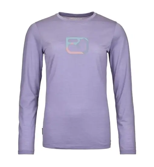 150 Cool Mtn Silhouette Ls W - maglia maniche lunghe - donna Violet