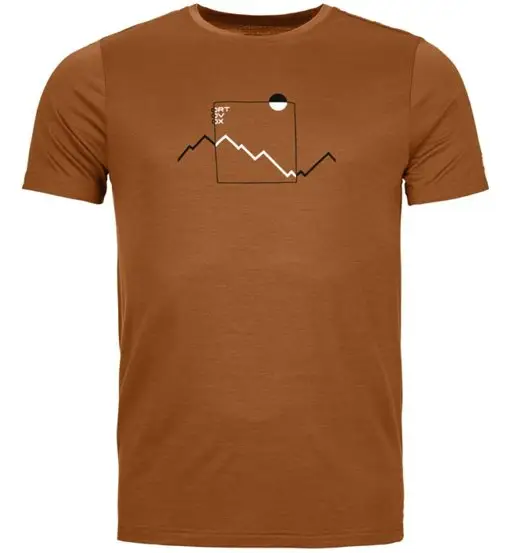 Ortovox T-shirt Uomo Marrone 2845339