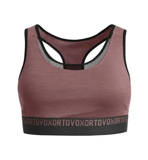 185 Rock'n Wool - reggiseno sportivo ad alto sostegno - donna Dark Pink