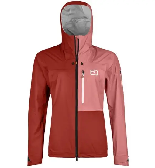 3L Ortler - giacca hardshell - donna Red