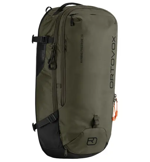 Avabag Litric Freeride 28L ZIP - zaino scialpinismo Green