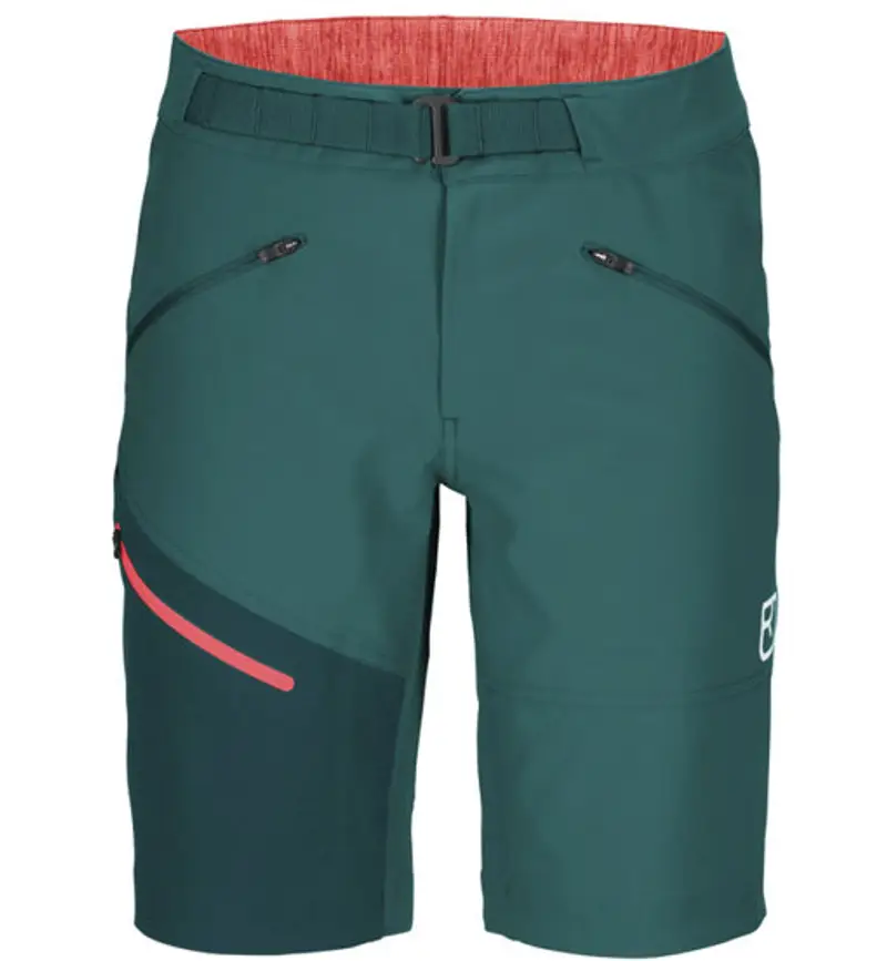 Brenta - pantaloni corti arrampicata - donna Green