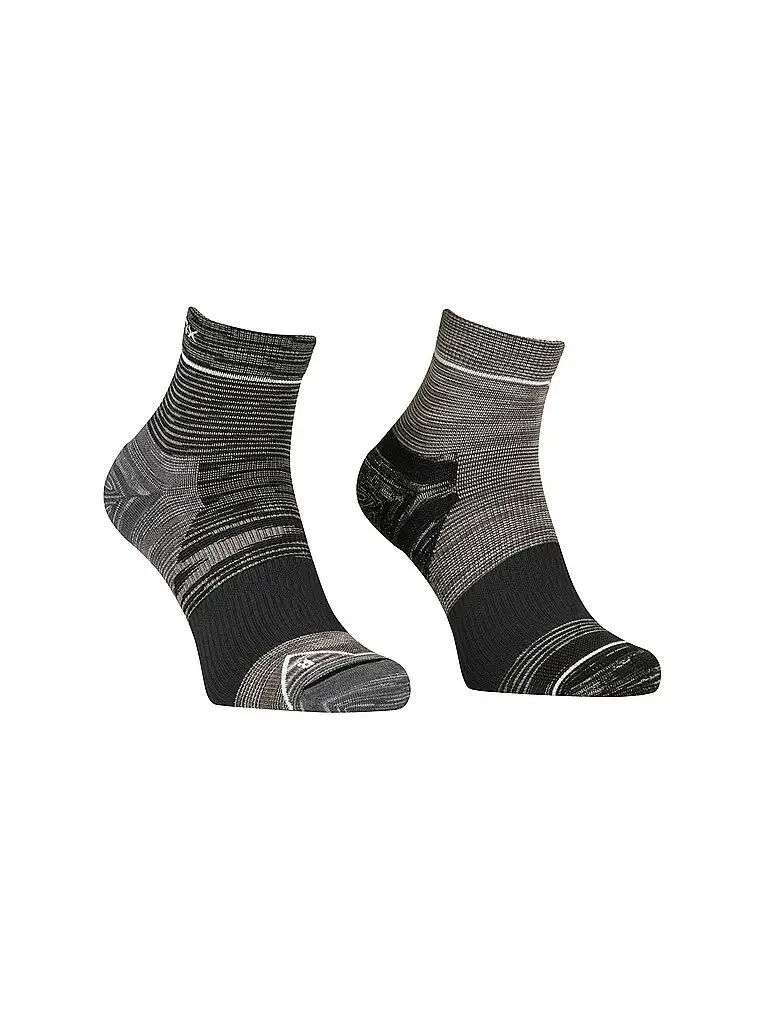 Calze da trekking da uomo Alpine Quarter Socks M Low nero | 39-41