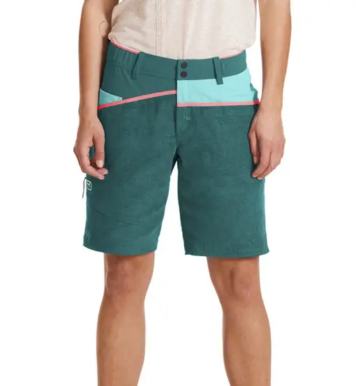 Casale W - pantaloni corti arrampicata - donna Green