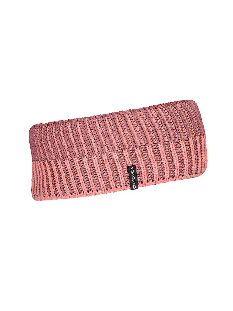 Fascia per capelli Deep Knit rosa