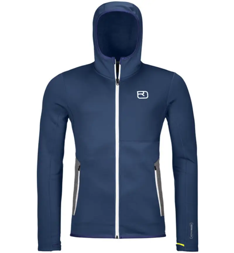 Fleece Hoody - felpa in pile con cappuccio - uomo Blue