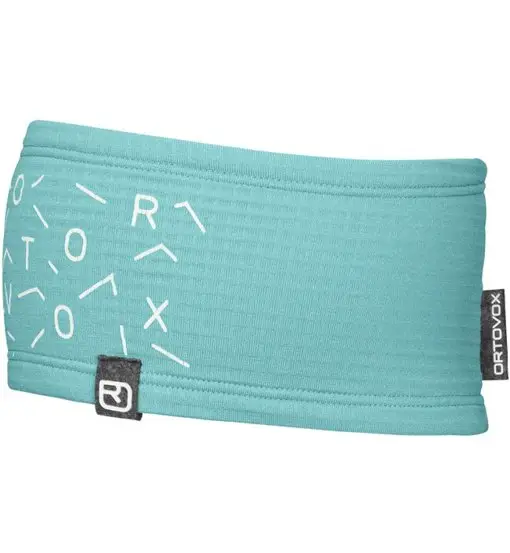 Fleece Light Grid - fascia paraorecchie Green