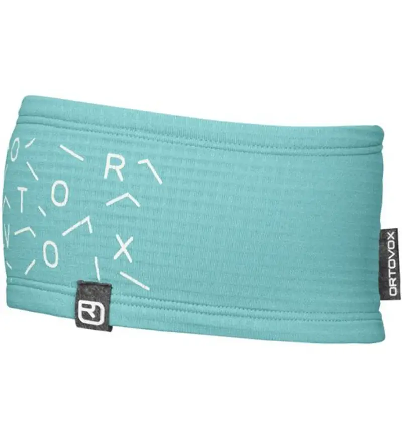 Fleece Light Grid - fascia paraorecchie Green