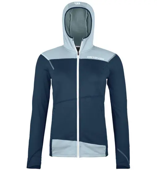 Fleece Light Hoody W - felpa in pile - donna Blue