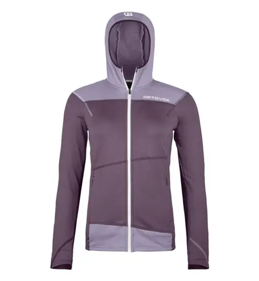 Fleece Light Hoody W - felpa in pile - donna Violet