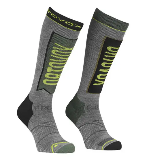 Freeride Long - calze da sci - uomo Grey