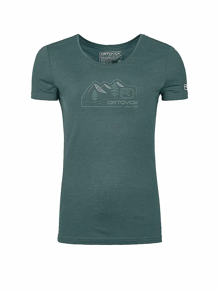 Maglietta funzionale da donna 150 COOL Vintage petrolio | XS