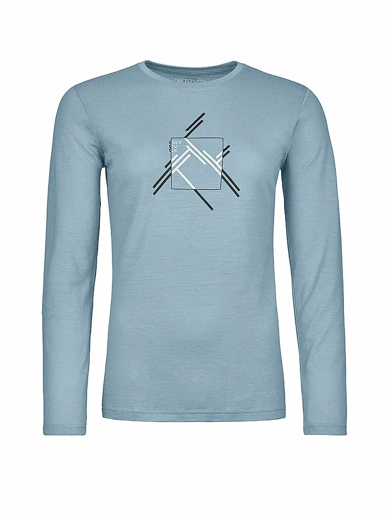 Maglietta funzionale da donna MTN Coutout 185 Merino azzurro | S