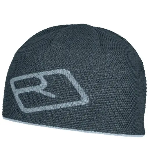 Merino Logo Knit - berretto Dark Grey