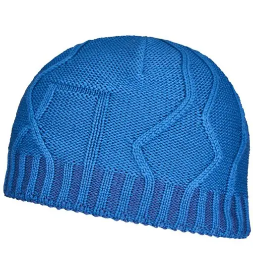 Merino Tangram Knit - berretto Blue