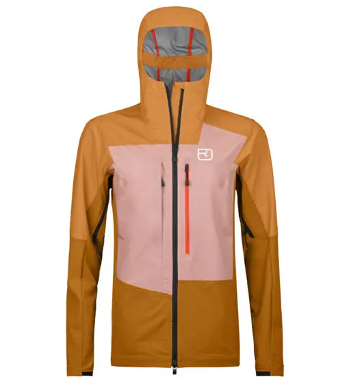 Mesola W - giacca harshell - donna Orange