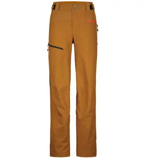 Mesola W - pantaloni scialpinismo - donna Orange