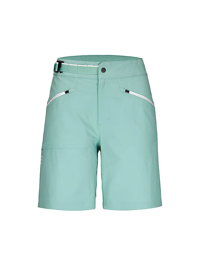 Pantaloncini softshell da donna Brenta menta | L