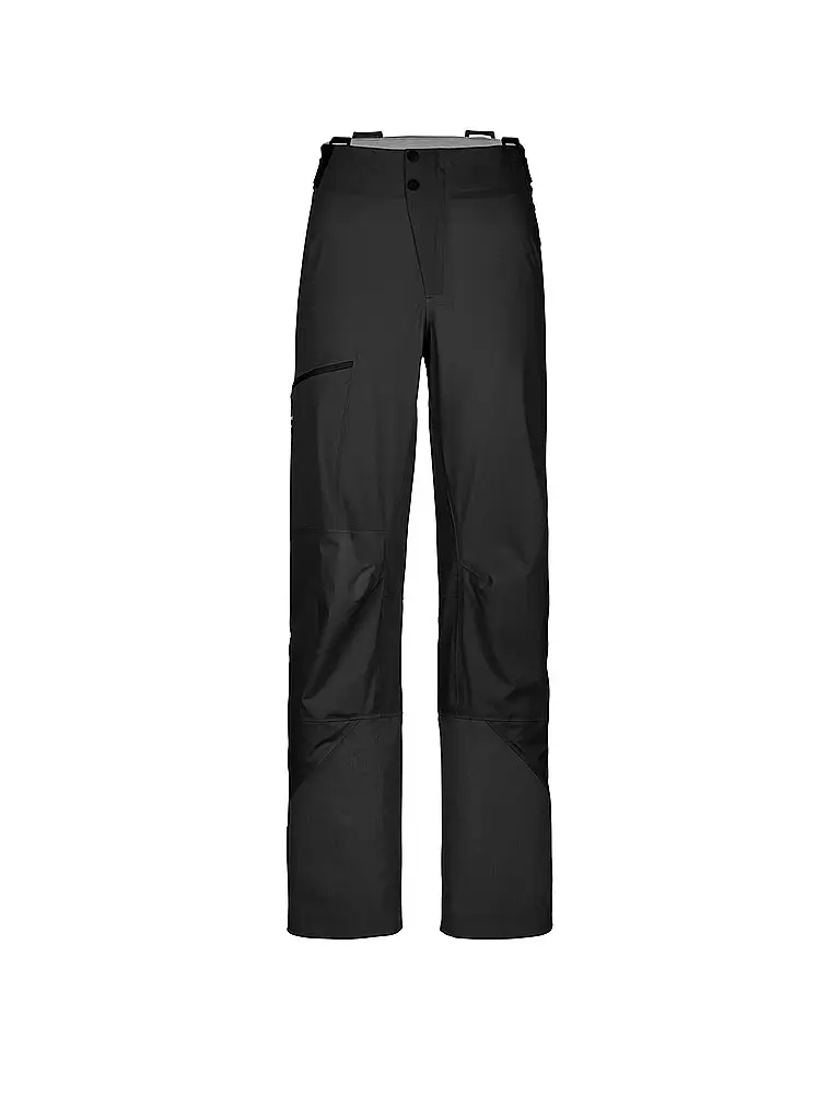 Pantaloni da sci alpinismo da donna Ortler 3L nero | S
