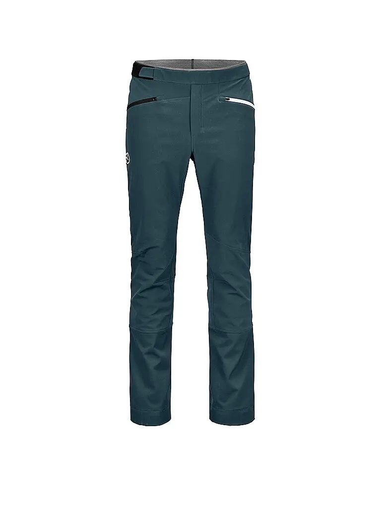 Pantaloni softshell da uomo Col Becchei petrolio | S