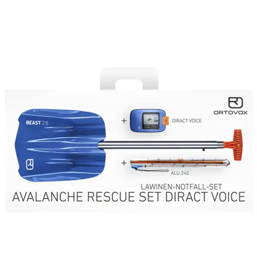 Rescue Set Diract Voice - set arva, pala e sonda Blue