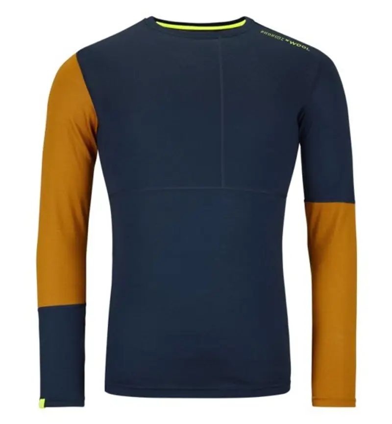 Rock'n Wool M - maglietta tecnica a maniche lunghe - uomo Blue