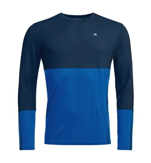 Rock n Wool - maglietta tecnica a maniche lunghe - uomo Dark Blue