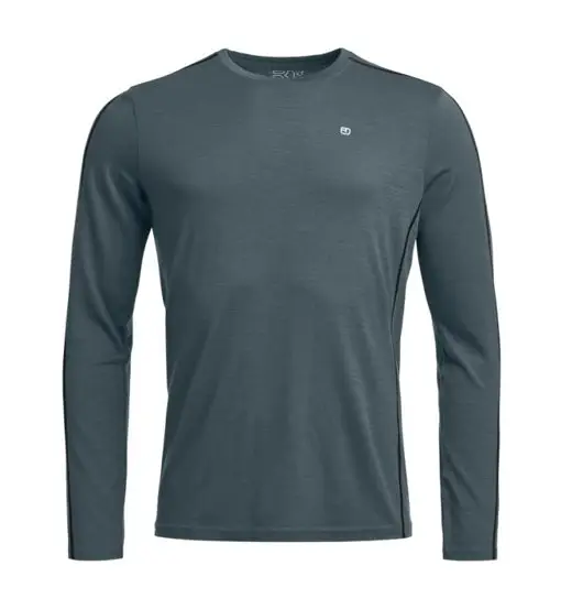 Rock n Wool - maglietta tecnica a maniche lunghe - uomo Dark Green