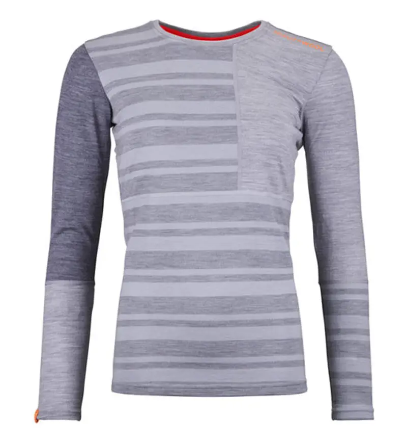 Rock'n Wool W - maglietta tecnica a manica lunga - donna Grey