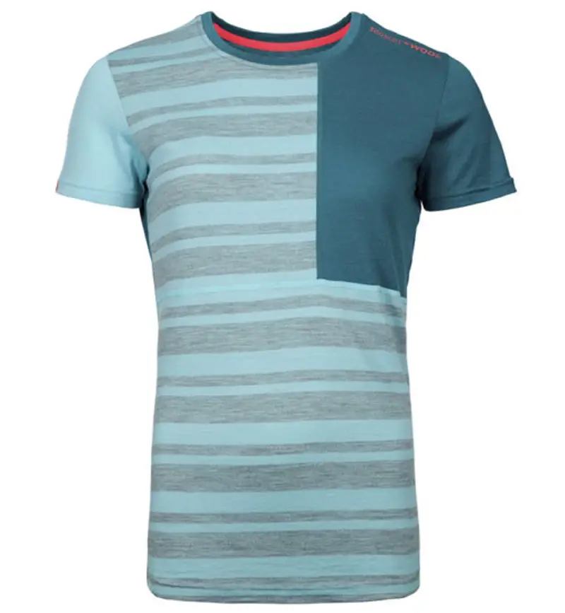 Rock'n Wool W - maglietta tecnica - donna Blue