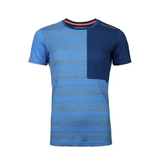 Rock n Wool W - maglietta tecnica - donna Blue