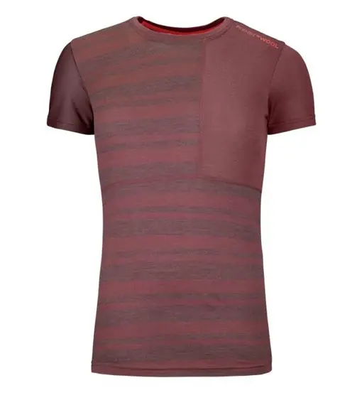 Rock n Wool W - maglietta tecnica - donna Rose