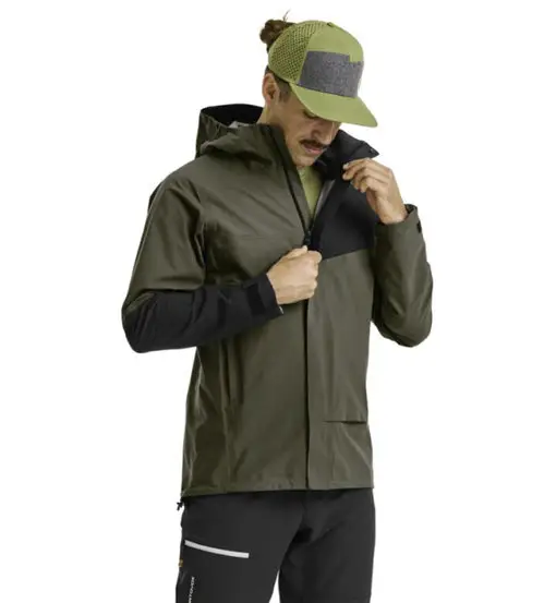 Seceda 3L M - giacca hardshell - uomo Green