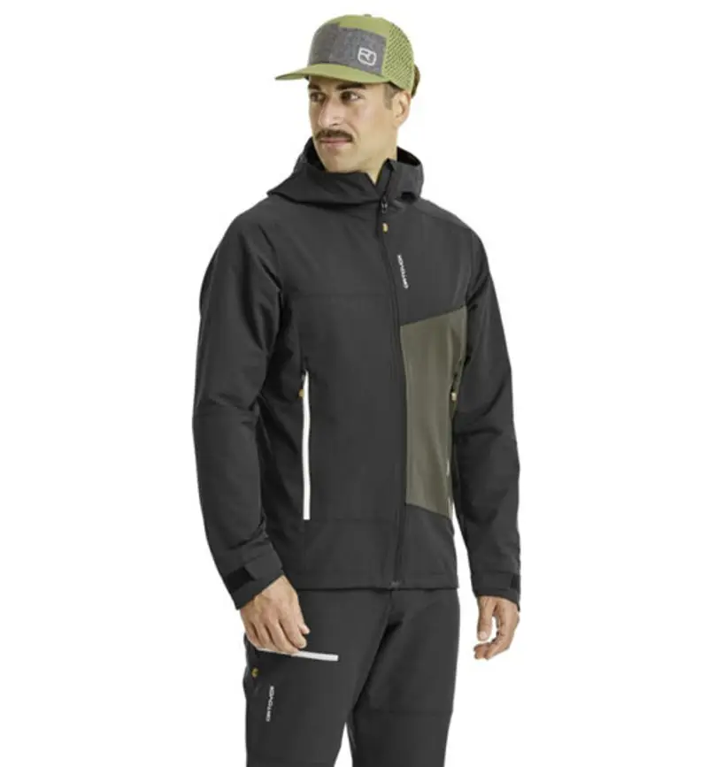 Seceda Softshell M - giacca softshell - uomo Black