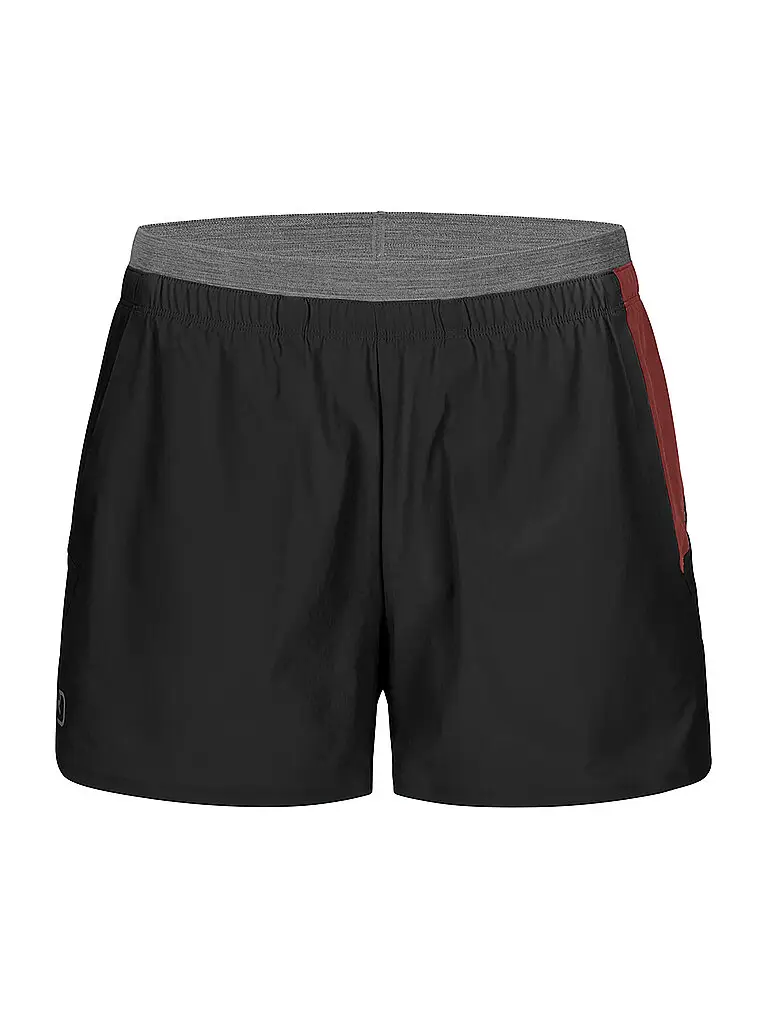 Shorts da trekking da donna Piz Selva nero | S
