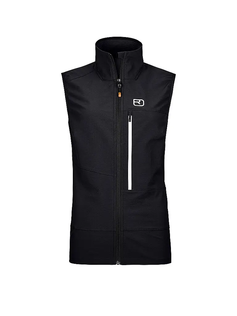 Softshell gilet da turismo da donna Punta Berrino nero | XS