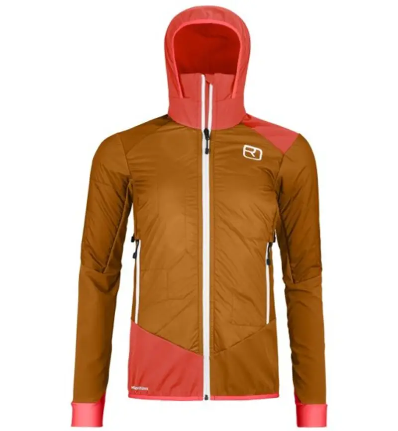 SW Col Becchei Hybrid W - giacca ibrida - donna Dark Yellow