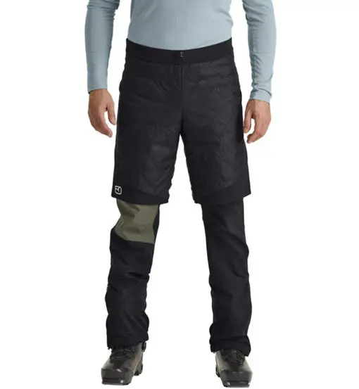 Swisswool Piz Boè M - pantaloni corti scialpinismo - uomo Black