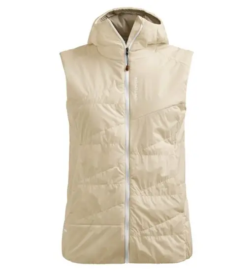 Swisswool Piz Duan W - gilet - donna Dark White