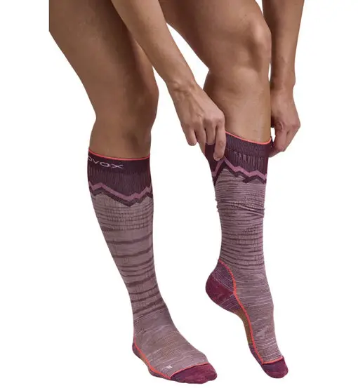 Tour Long Socks - calzini lunghi - donna Red