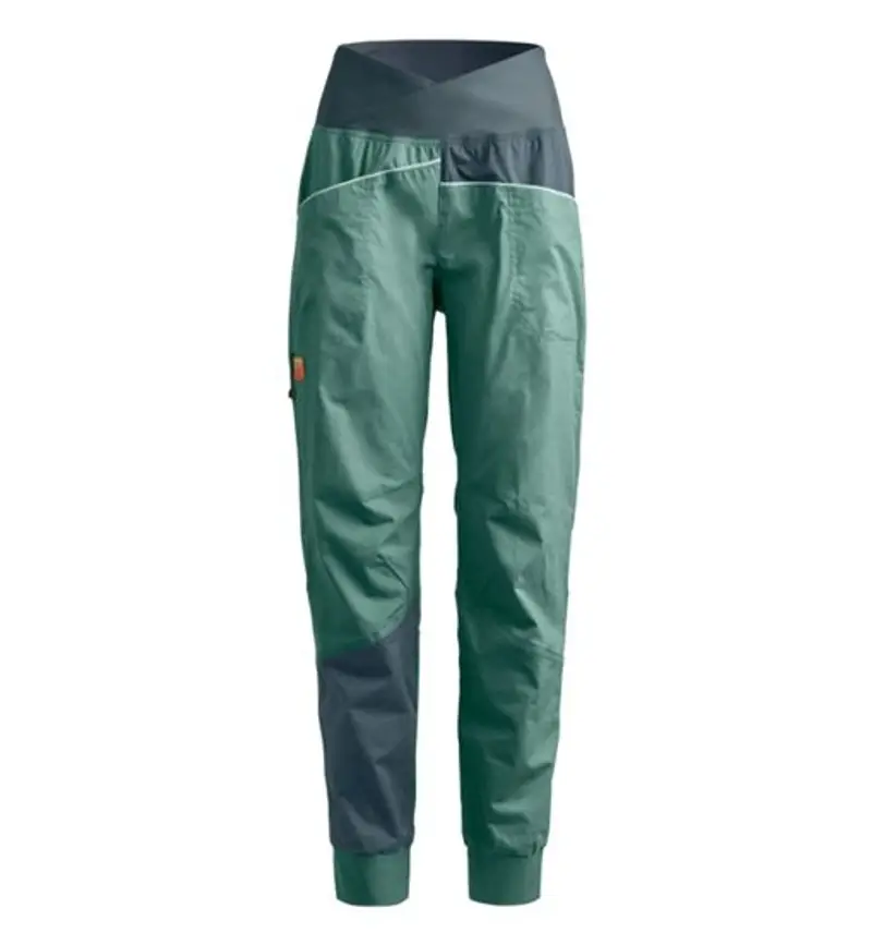 Valbon W - pantaloni arrampicata - donna Green