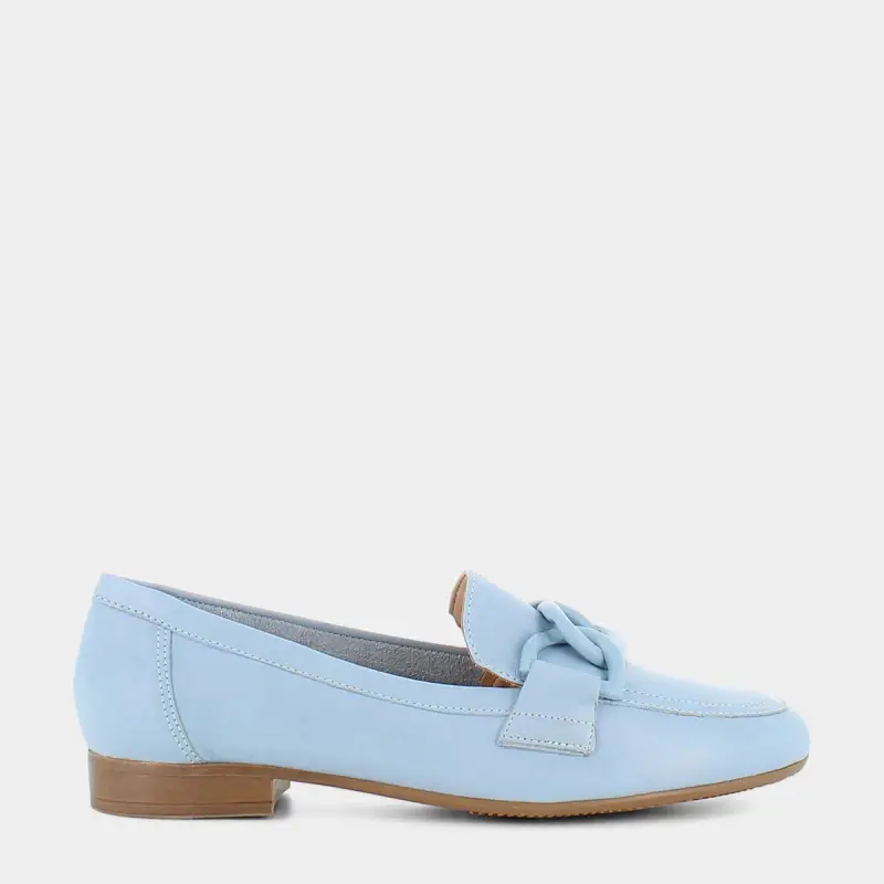 OSCAR&THAIS Mocassini Donna Azzurro 4214756